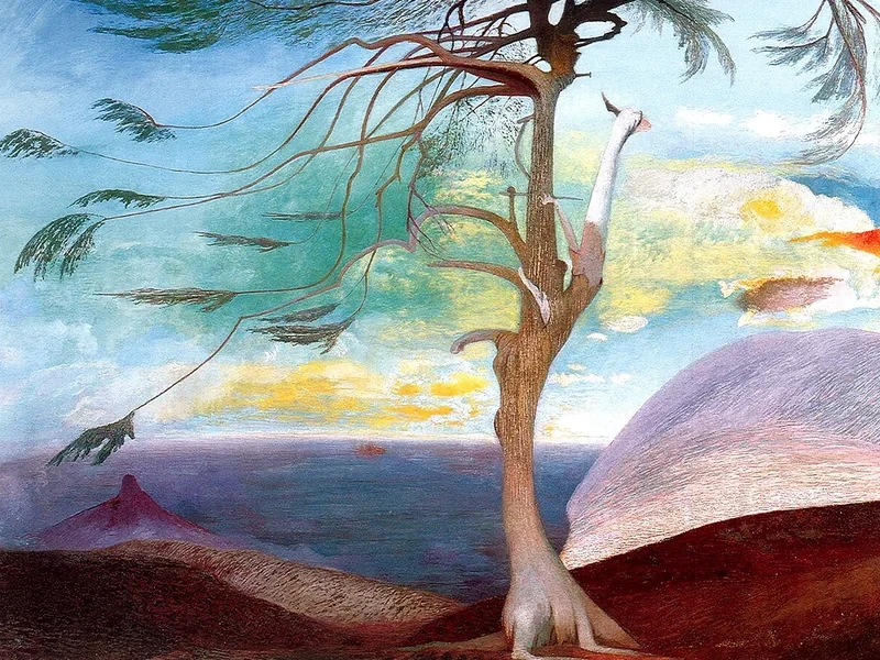 1853-Tivadar Kosztka Csontváry - Il cedro solitario - Museo Csontváry, Pécs
